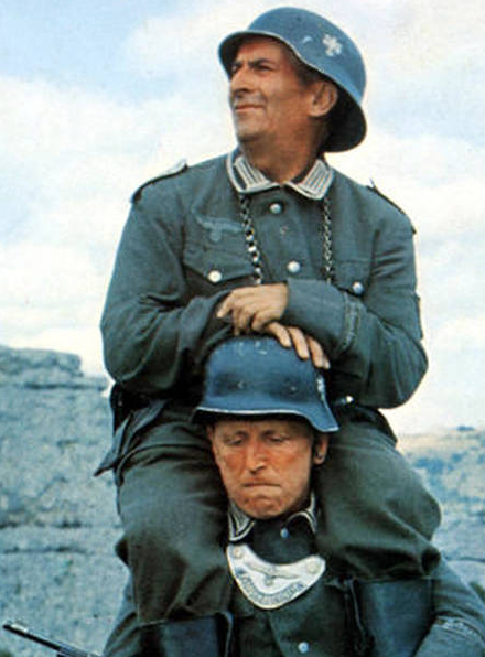 La Grande Vadrouille : Louis de Funès et Bourville