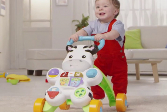 Mon trotteur zèbre parlant