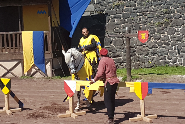 Château de Murol : spectacle