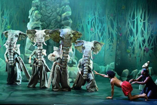 Le Livre de la Jungle, le musical : éléphants