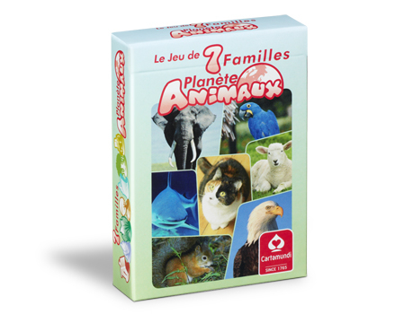 Jeu de 7 Familles Planète Animaux
