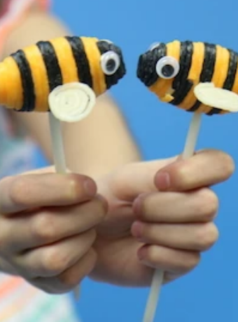 Des tutos pour bricoler et cuisiner avec les enfants : abeille
