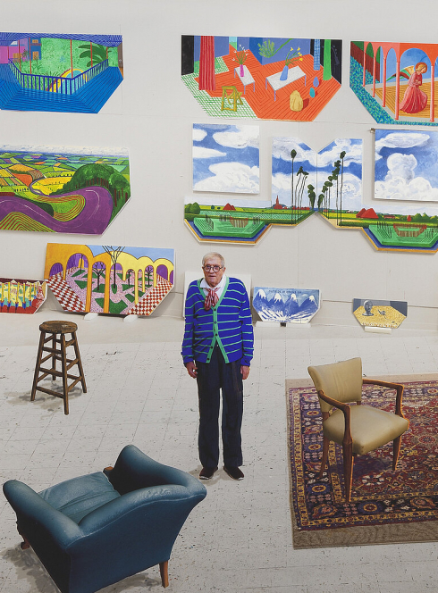 David Hockney exposition Musée Granet