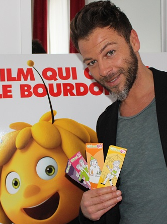 Christophe Maé pour Maya l'abeille @CitizenKid