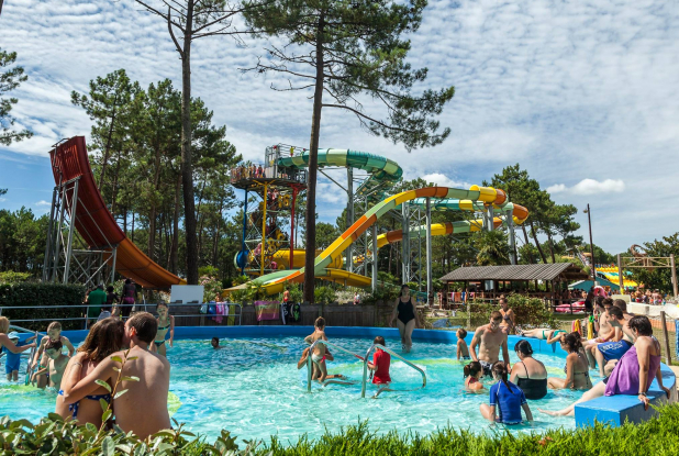 Aqualand Bassin d'Arcachon près de Bordeaux avec les enfants