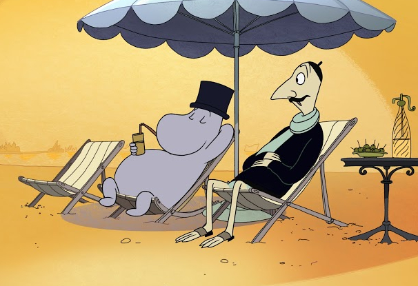 Moomins sur la riviera