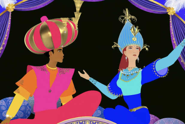 Le Pharaon, le Sauvage et la Maîtresse des Roses : costumes