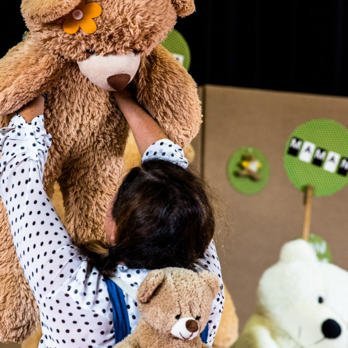 Grelin Grenade : fillette ourson