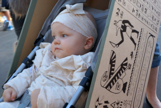 Déguisement bébé momie