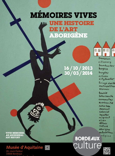 Mémoires vives, l'histoire de l'art aborigène