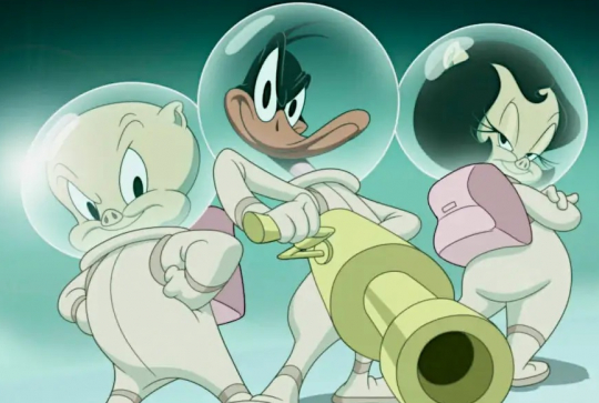 Daffy et Porky sauvent le monde : affiche