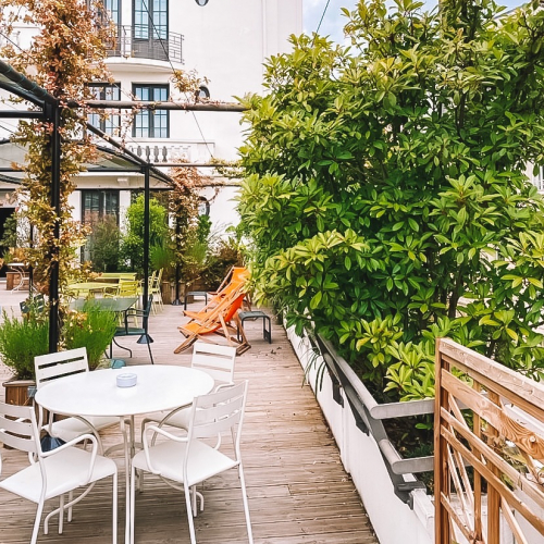 Collège Hôtel - Terrasse secrète