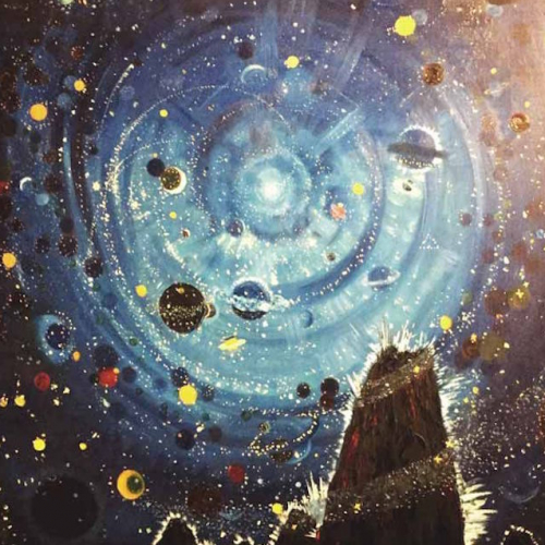 Le mois de l'imaginaire à NantesWenzel Hablik "Nuit étoilée"