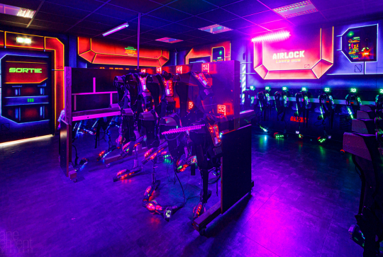 Breizh Arena Laser Game - salle d'équipement