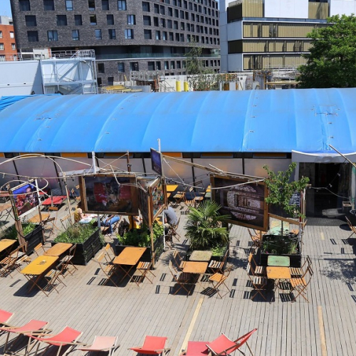 Le Cirque électrique - Restaurant Le Nouveau Tigre et sa terrasse