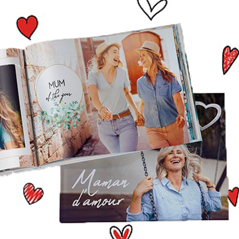 Remportez un livre photo Pixum à offrir pour la fête des mères !