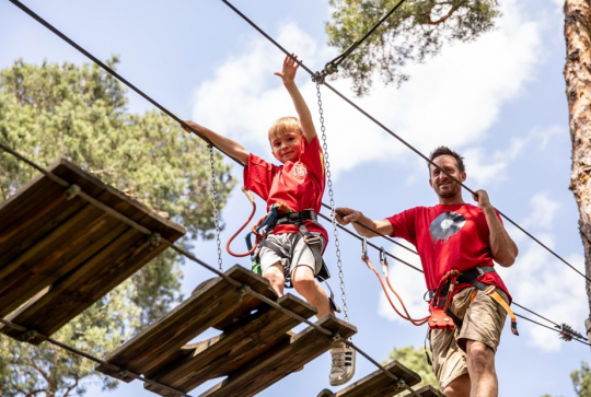 Parc Ecureuil : accrobranche enfant