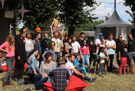 Mini Rock en Seine 2014 - l'équipe