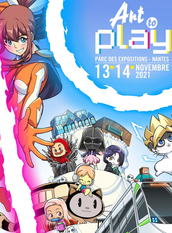 Salon Art to Play 2021 : affiche