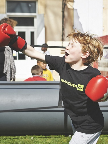 Printemps du sport 2014 - Boxe enfants © Ville de Pessac / Nikolas Ernult