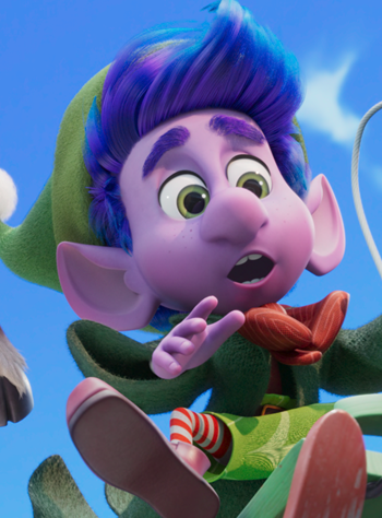 Mission Père Noël : chute