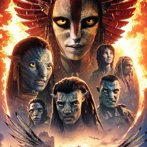 Avatar : de feu et de cendres - affiche