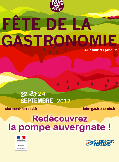 Fête de la gastronomie - Affiche officielle.