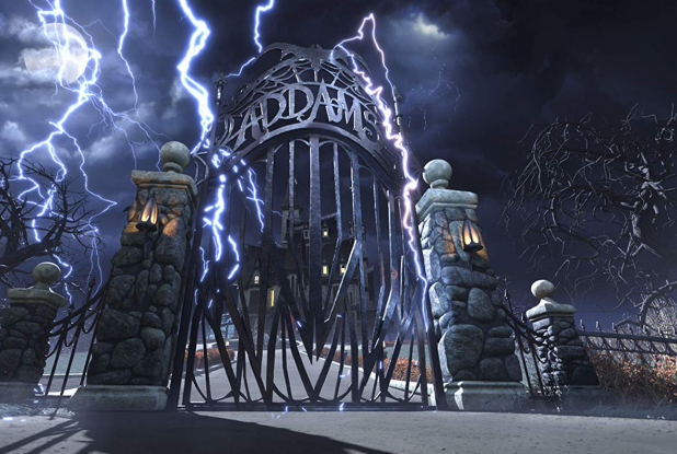 La Famille Addams, film d'animation - Manoir