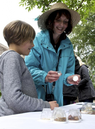 Des ateliers en famille au château