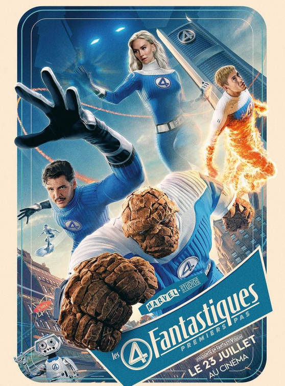 Les 4 Fantastiques, premiers pas : affiche finale