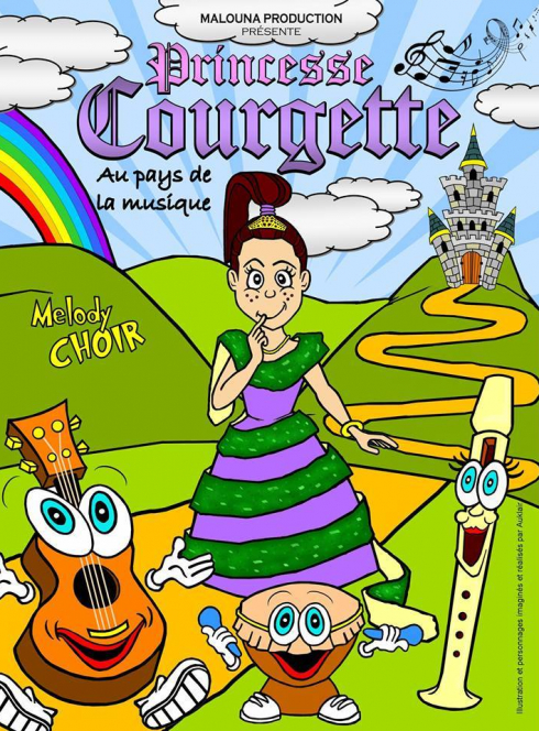 Princesse Courgette au pays de la musique