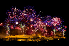 Les plus beaux feux d'artifice du 14 juillet en France : Carcassonne par Julien Roche - Ville de Carcassonne