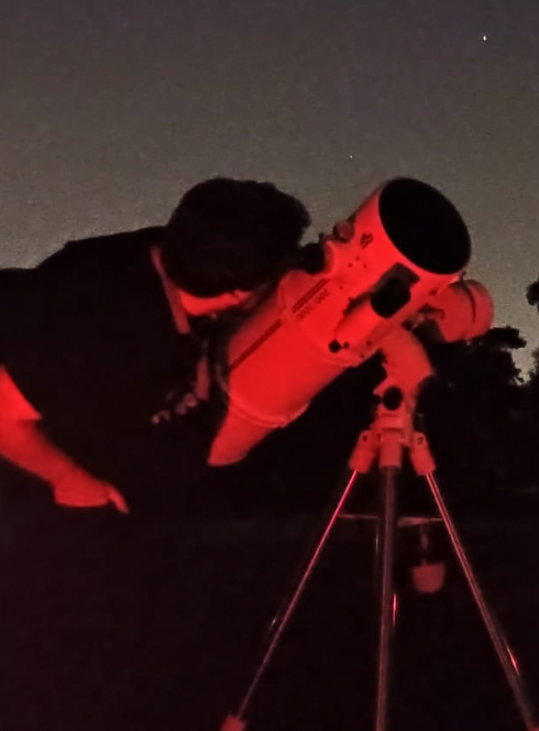 Nuit des étoiles d'hiver : télescope