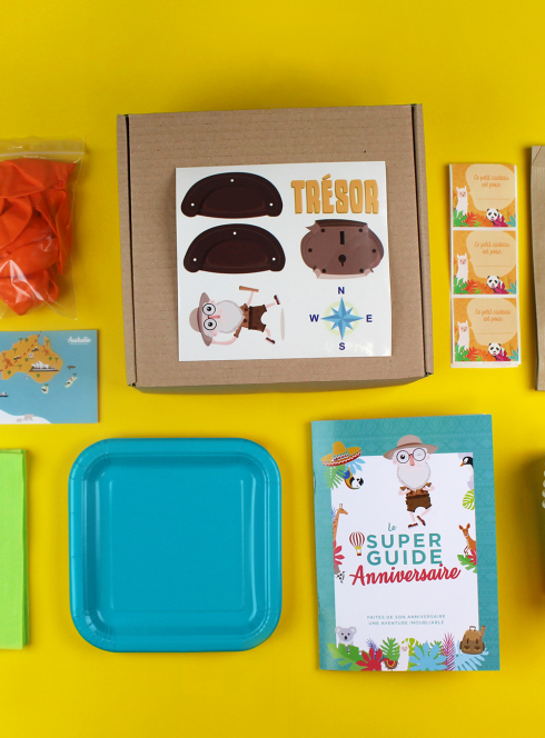 Box anniversaire chasse au trésor