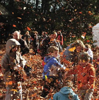 Fête des feuilles à la Tête d'Or