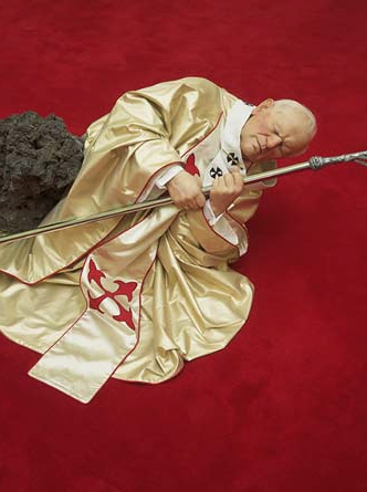 "La Neuvième heure", Maurizio Cattelan