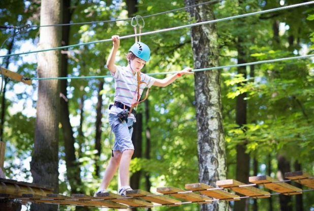 Forêt des Ecureuils - passerelle