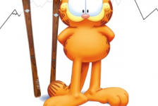 Garfield Tournée ski événement 2014