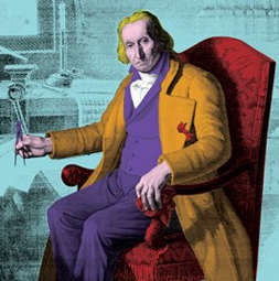 Expo Jacquard, Point à la ligne