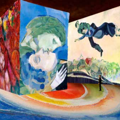 Chagall aux Carrières de Lumière