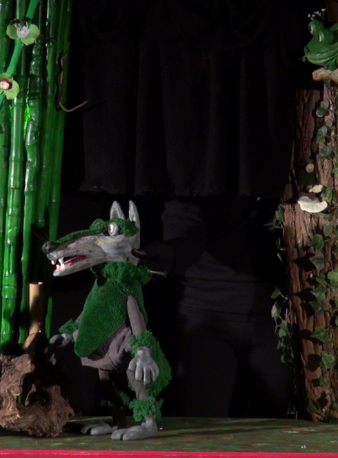 Les couleurs de Loup - Cie Contrepoint, le loup et la grenouille