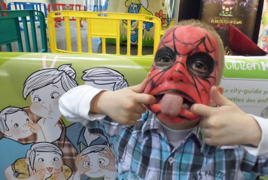 Photo grimace foire de lille  2013