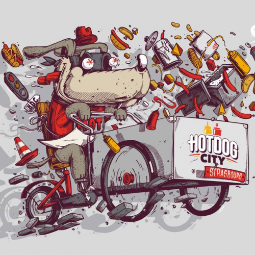 Hot Dog City Restaurant Strasbourg