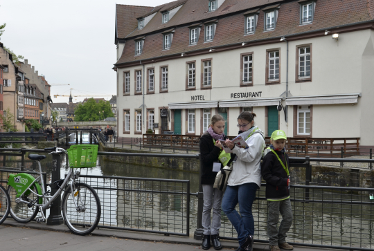 Chasse aux oeufs de Pâques à Strasbourg - Petite France