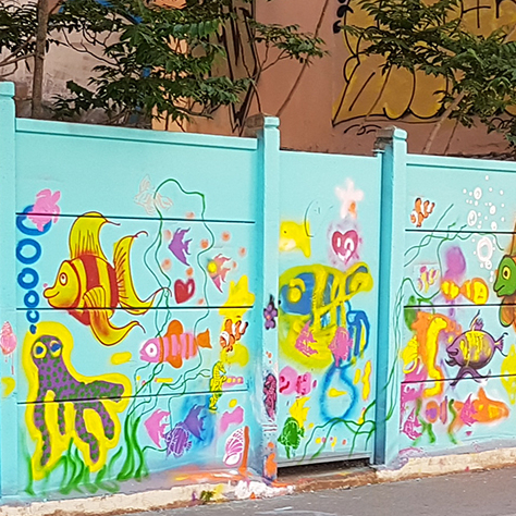 La fresque des enfants 2017