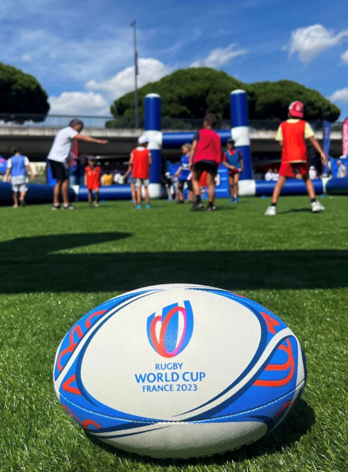 Village Rugby Lyon place Bellecour