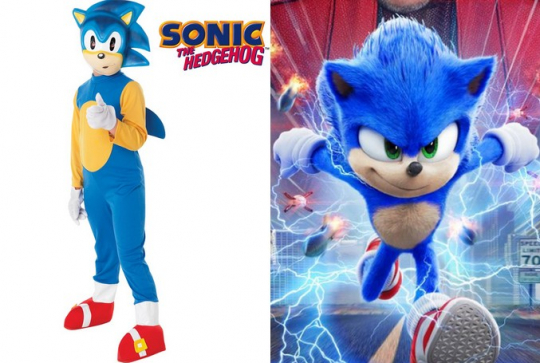 Déguisement Sonic pour Carnaval 2020