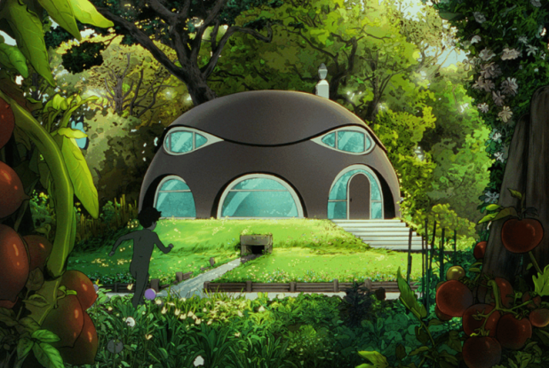 Arco : maison dans la forêt