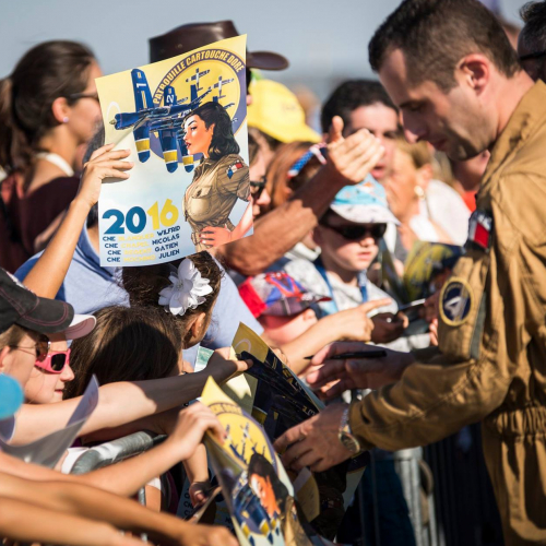 Festival aérospatial Des étoiles et des ailes 2023 : signature de pilote