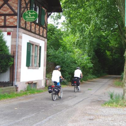 Voie verte de Strasbourg à La Wantzenau